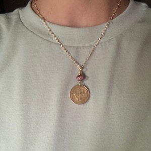 Irish Three Pence Rabbit Coin Necklace Celtic Jewelry | Etsy