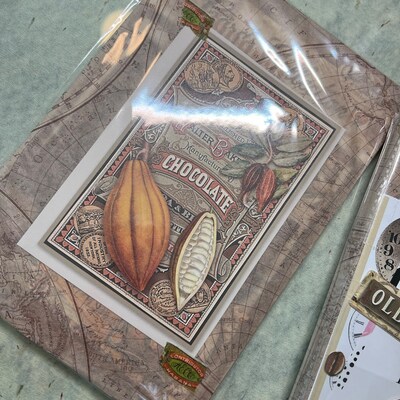 Stamperia Cosmos Rice Paper A4 Wolf and Moon,collage,card Making,craft ...