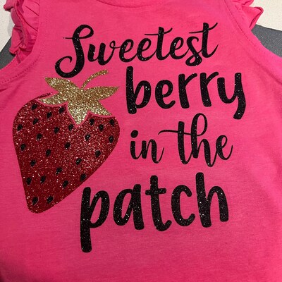Sweetest Berry in the Patch Strawberry Instant Digital Download Svg ...