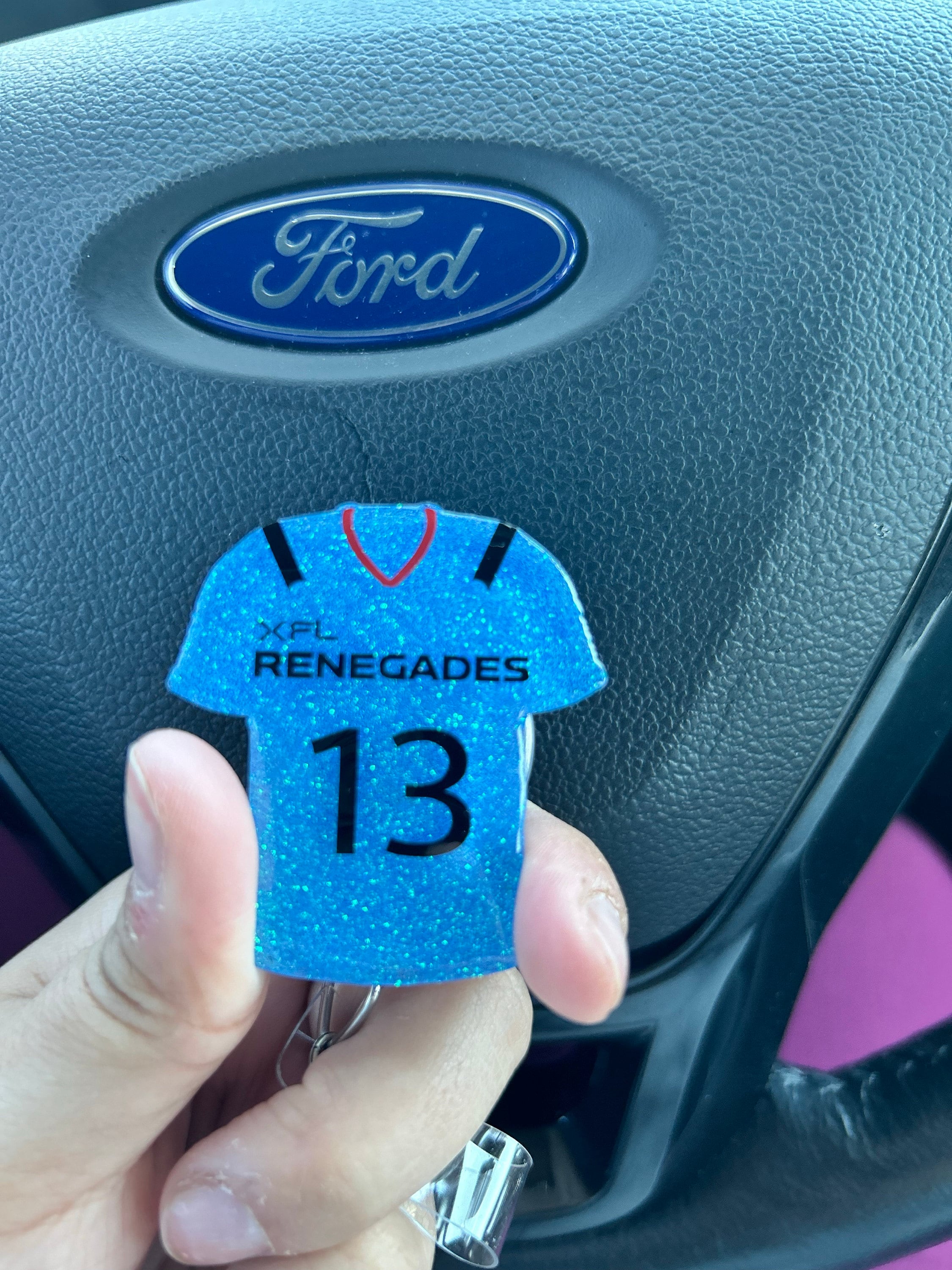 💖Buy 2 Free Shipping💖Personalized Football Team Badge Reel/Magnet