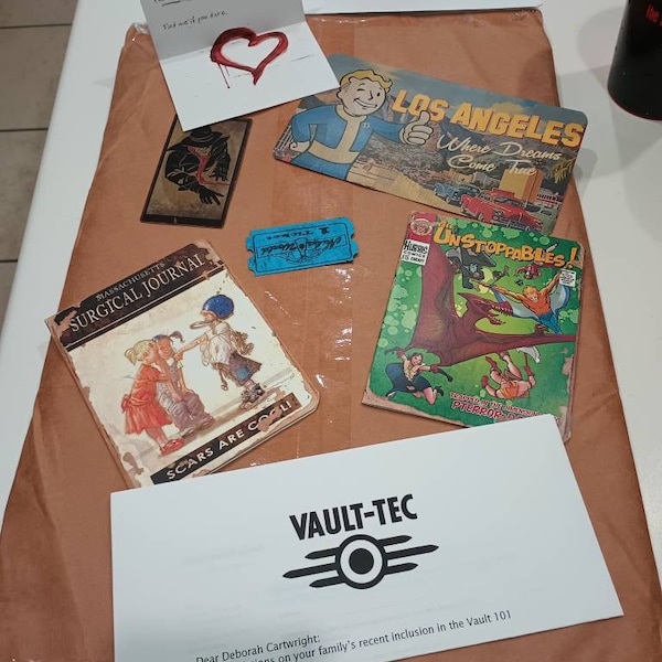 Un-official Handmade Fallout 4 - Two Mini Notebooks for Five Bucks - Etsy