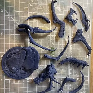 Set Demoni Del Caos (Wrath) – Tema Celtico – Printerra Studios – Resina Non Assembiata Per Wargaming