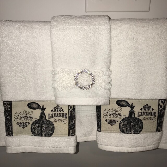 Beach Ocean themed bath Towels anchor bath towels hand Etsy