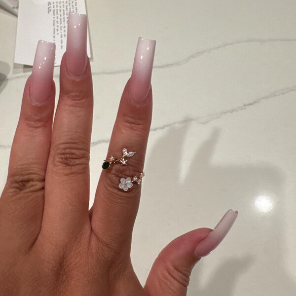 Permanent Cutting Gold Ring 16K Gold Plated Permanent Rings Gift for ...