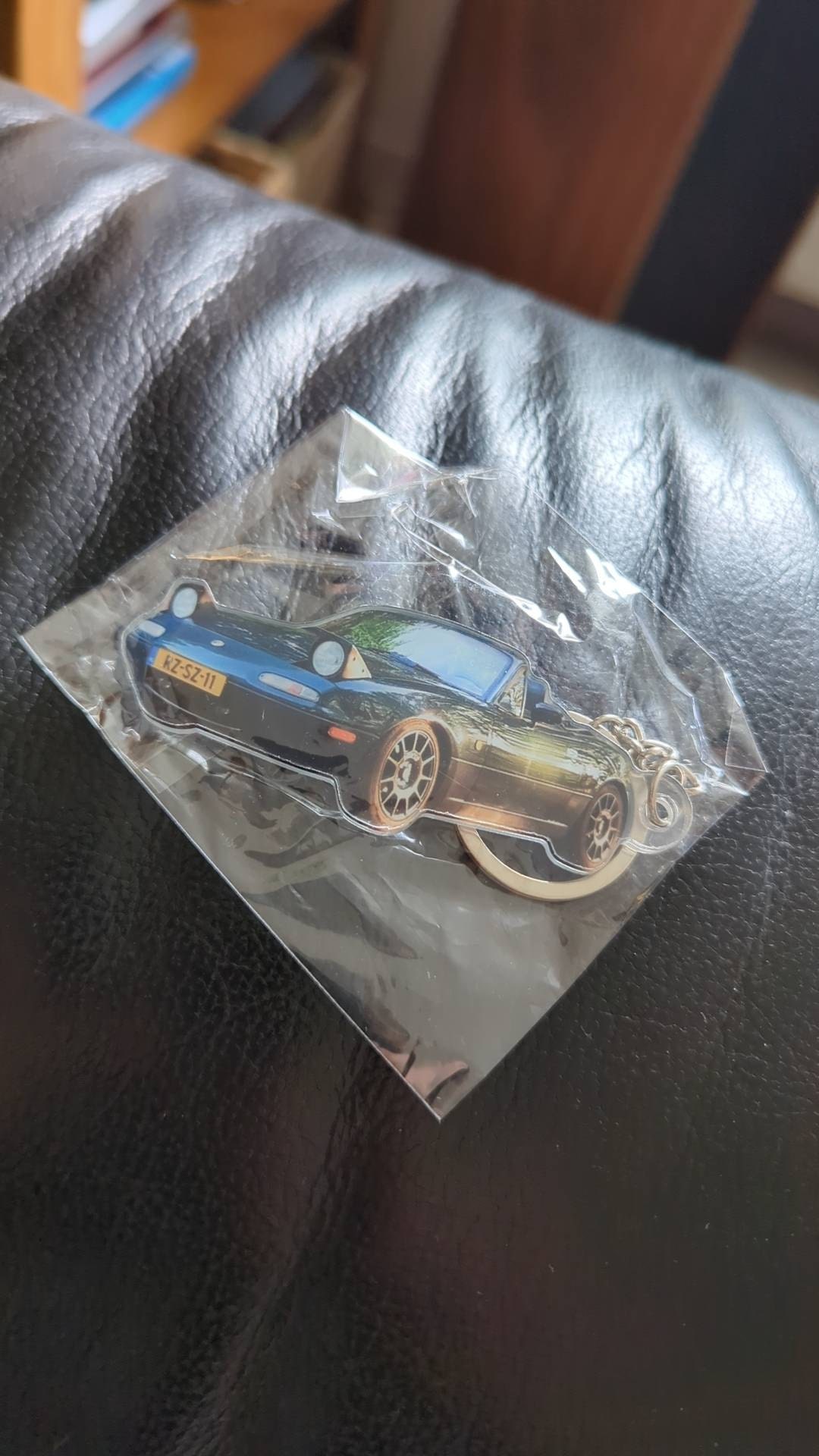 Custom Car Keychain, Personalized Photo Picture Model Shape Acrylic Keyring, Motorcycle Charm, Gift Him Racer Boyfriend Dad Men Husband