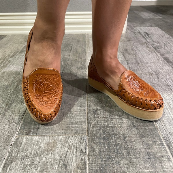 mexican huaraches colorful