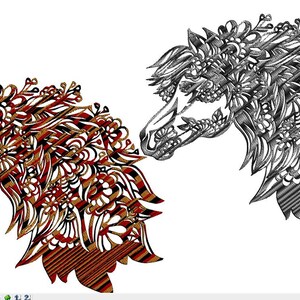 Download Zentangle horse svg horse mandala svg wild horse svg horse ...