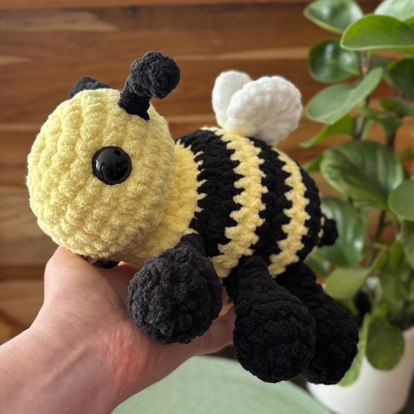 Low Sew Bumblebee Crochet Amigurumi Pattern | PDF Digital Download ...