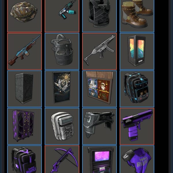 Rust Twitch Drops Skin Pack | Rounds 48-50, Kick R 3 (fast Delivery) - Etsy