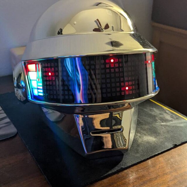 LED Kit -ALL Parts Included- Daft Punk Helmet Guy Manuel ALL