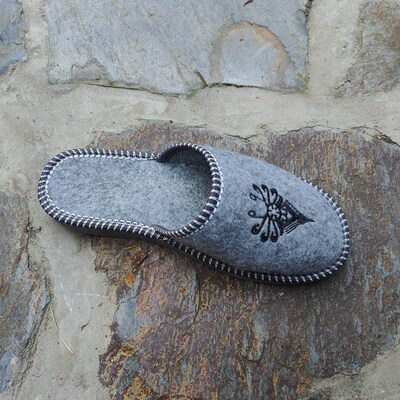 Ciabatte Donna In Pelle Naturale Rossa – Sandali Da Casa In Vera Pelle, Tutte Le Taglie EU 36-41