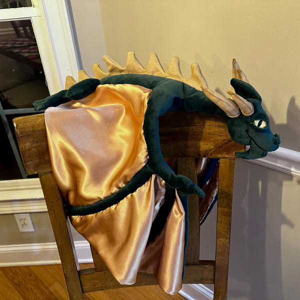PDF PATTERN Cape Dragon, Shawl Dragon, Shoulder Dragon, Easy Dragon to ...