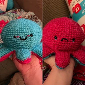 PATTERN: Crochet Reversible Octopus Pattern - Etsy