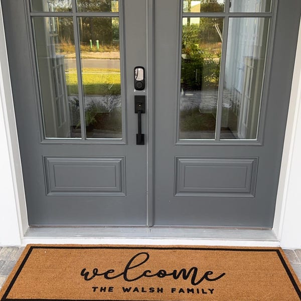 Custom 24 X 72 Inch Doormat, Extra Large Doormat,x-large Doormat,double ...