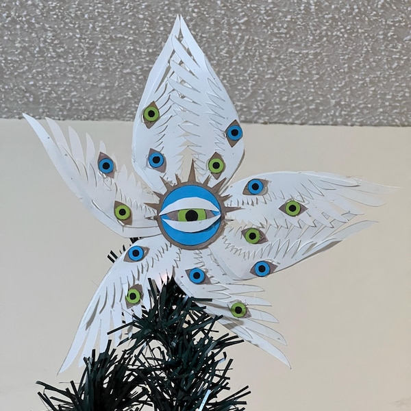 Biblically Accurate Angel Tree Topper Paper Craft (digital Download) - Etsy