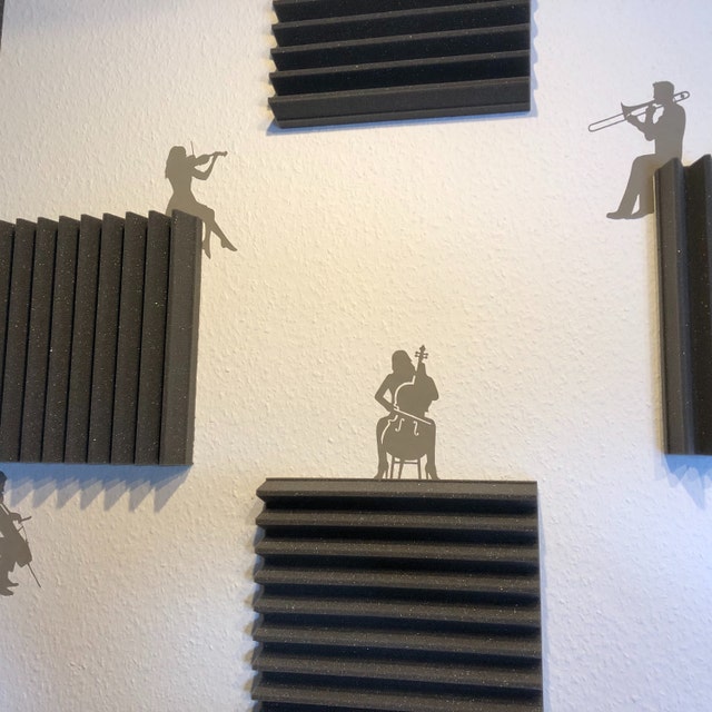 trombone studio decor