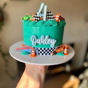 Hot Wheels Flame Cake Topper - Etsy