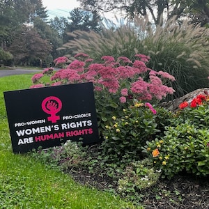 Women Life Freedom Pro Women Yard Sign Double Sided - Etsy