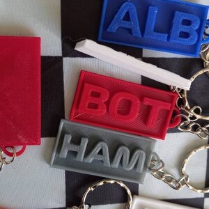 Formula 1 2024 Driver Number Helmet Keychains - Etsy