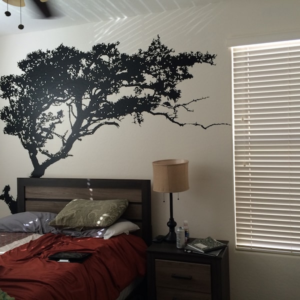 Large Wall Tree Decal Forest Decor Vinyl Sticker Highly Detailed ...