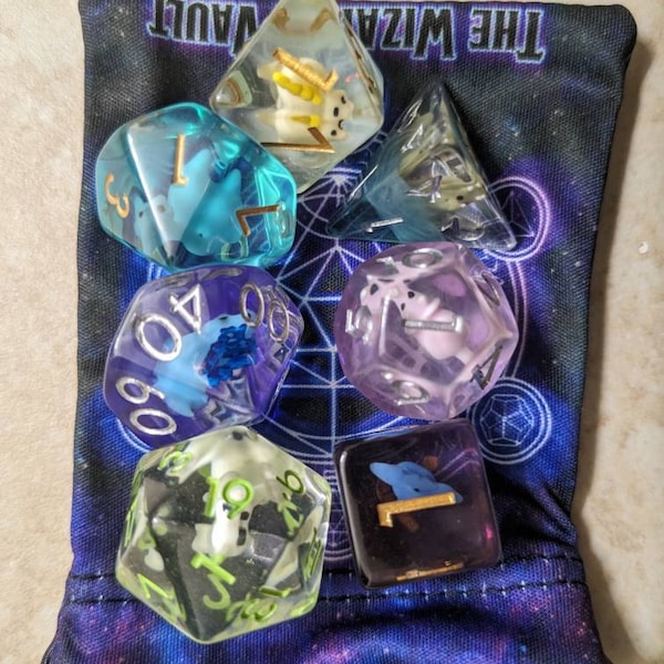 DINO FOSSIL RPG DICE SET main image 1