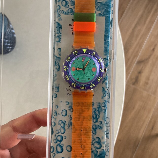 スウォッチ スクーバ 200 1991年モデル - Medusa SDK102 Vintage 1991 Swatch Scuba 200 MEDUSA SDK102 - Unworn and