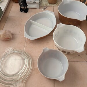 Pyrex 058 Golden Honeysuckle 4qt Deep Casserole Dish - Etsy