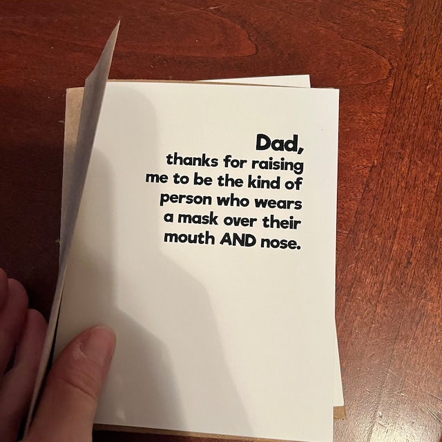 Having Me As A Daughter - Father's Day Card – Sense and Humor - fun.  clever. tasteful. gifts.