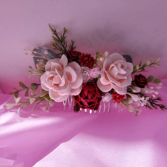 DOITOOL Flower Haarkamm Elegantes Haaraccessoire Fu Produktbild-Vorschau 6