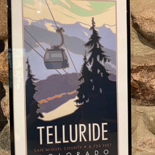 Telluride Colorado Poster - Etsy