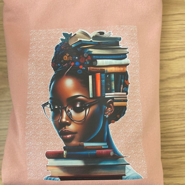 Transparent Book Black Girl Magic Melanin Black Woman PNG Afro Fashion ...