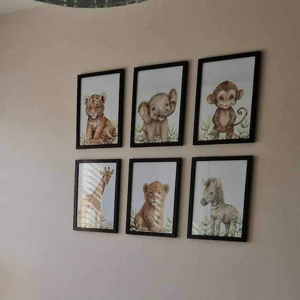 CHOOSE YOUR OWN! Safari Jungle Animal Elephant Giraffe Zebra Lion Tiger ...