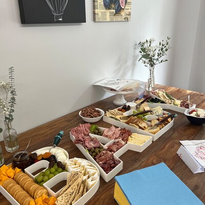 Fillable Letters Numbers Trays for Charcuteries Candies Sweets - Etsy