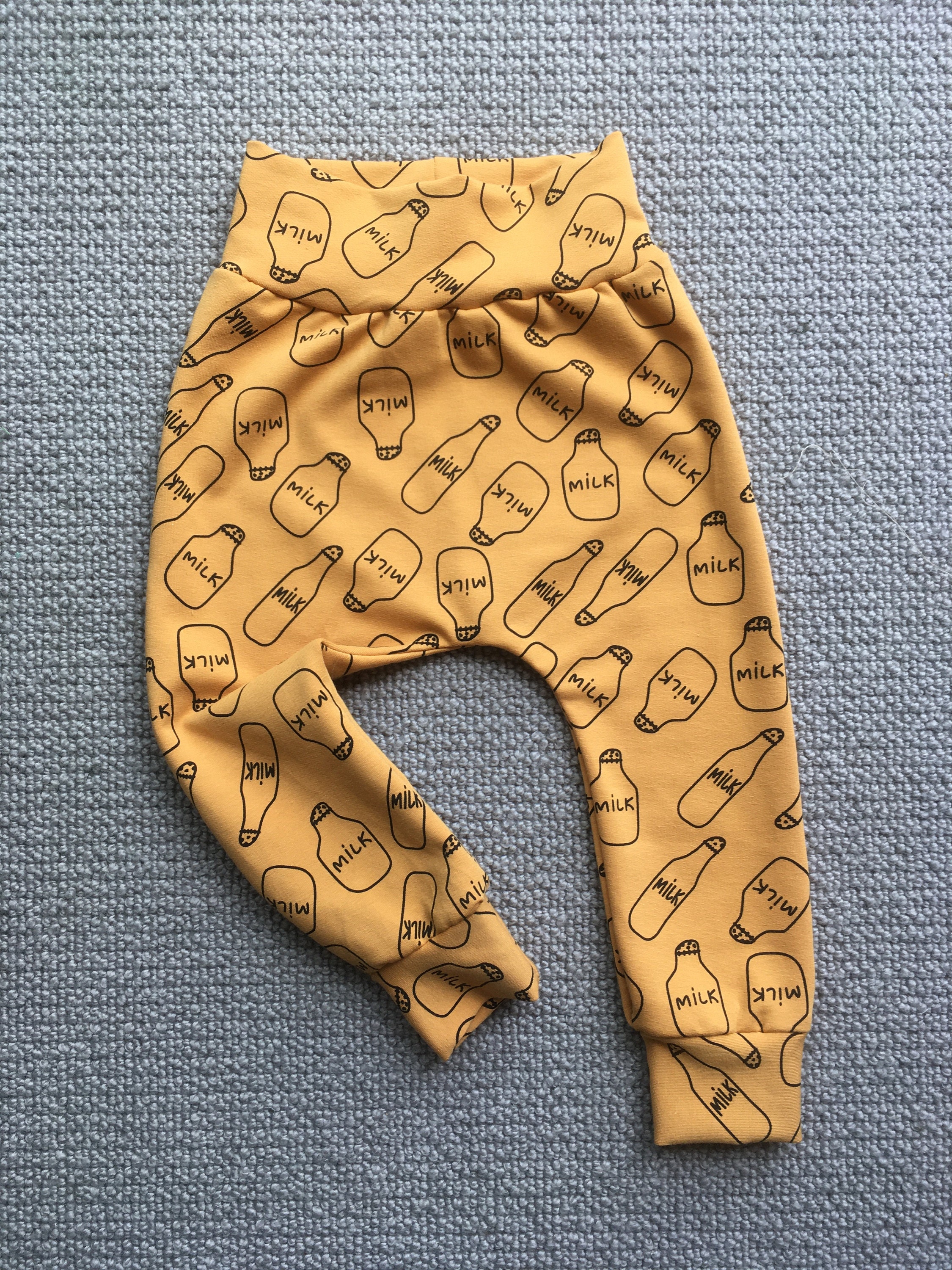 Baby harem pants Sewing Pattern PDF, baby sewing patterns size 124M