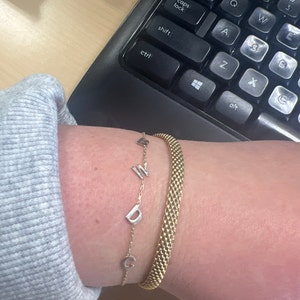 Letter Bracelet Mother's Day Gift 
