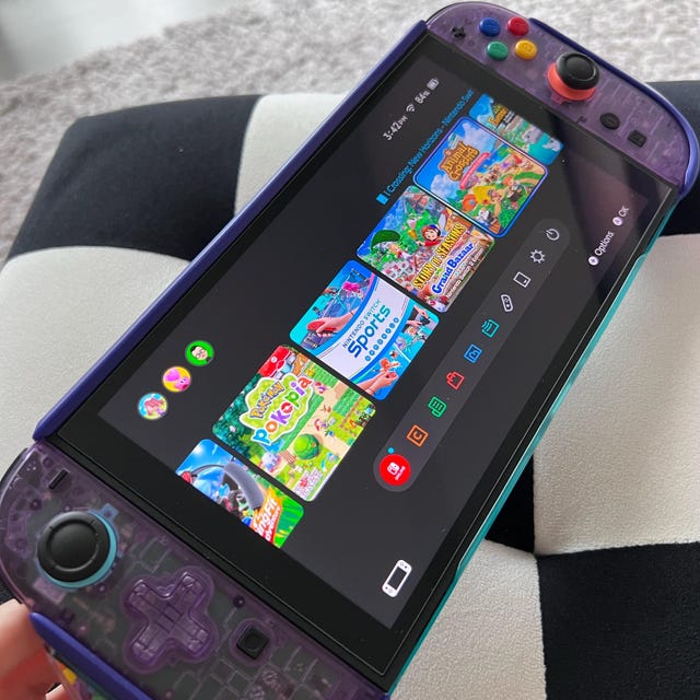 Custom Joycon Transparent