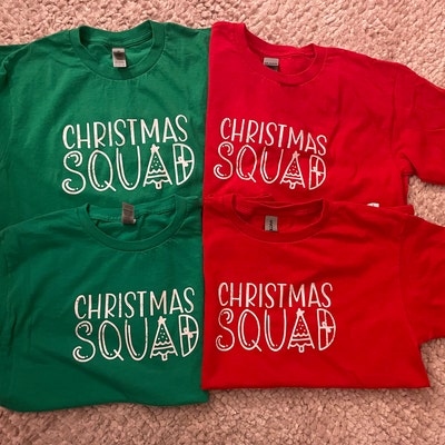 Christmas Squad Family Mini Bundle. Brother, Sister, Mama, Daddy. SVG ...