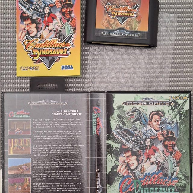 Jeu SEGA Megadrive Cadillacs And Dinosaurs – Version PAL (France) – Neuf Sous Blister