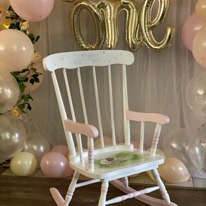 Fairy table and chair set hand painted child's table and | Etsy