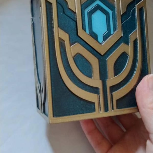Hextech Deckbox - Riftbound - Etsy