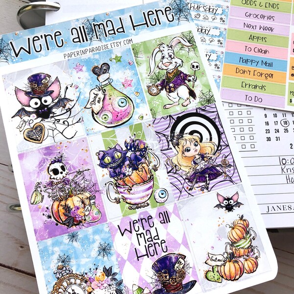 Cute Halloween Digital Paper Pack, Halloween Seamless Patterns, Spooky ...