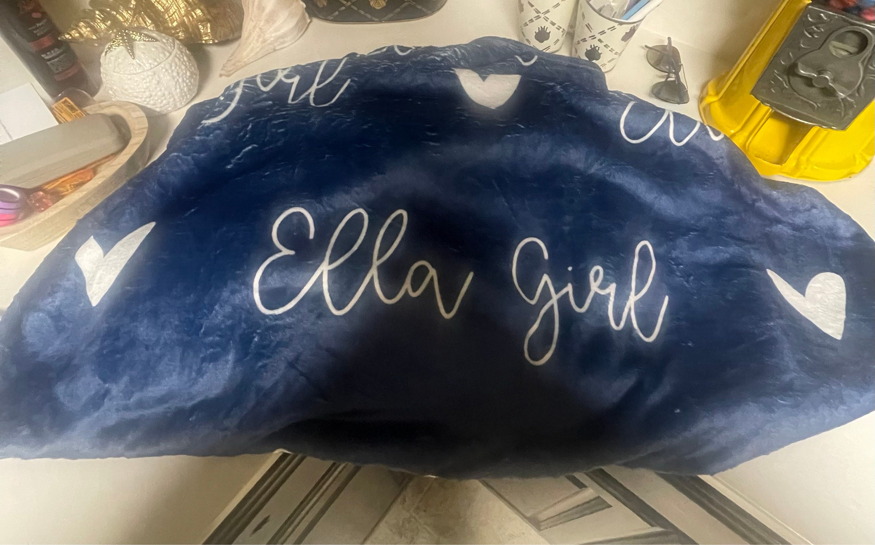 Personalized Girl Name Blanket, Custom Baby Blanket, Newborn Blanket, Girl Blanket Gift, Baby Blanket, Kids Blanket, Christmas Present Gift