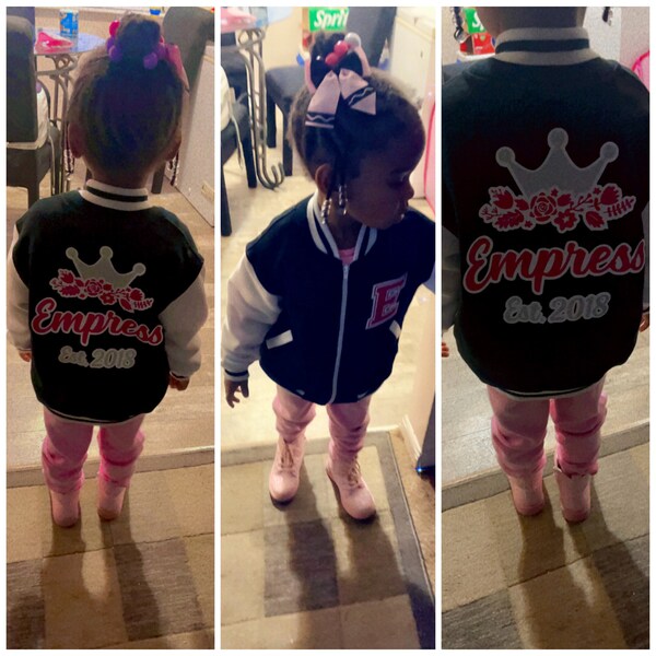 Custom Toddler Letterman Jacket Personalized Varsity Spring Jacket Etsy Custom toddler letterman jacket personalized varsity spring jacket etsy