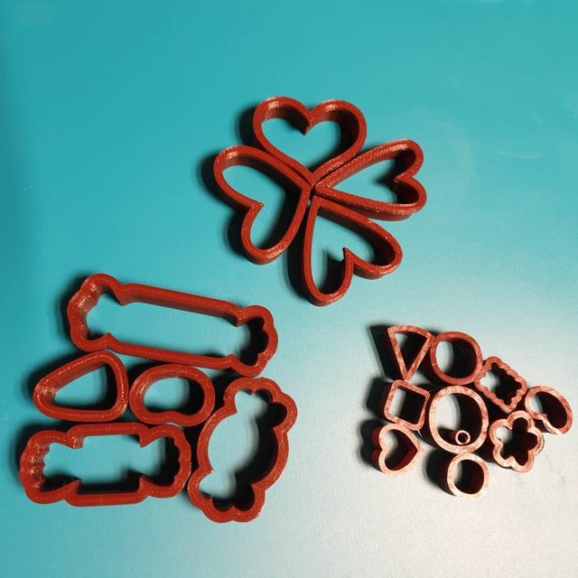 3D Cookie Cutters designed by De by on Etsy