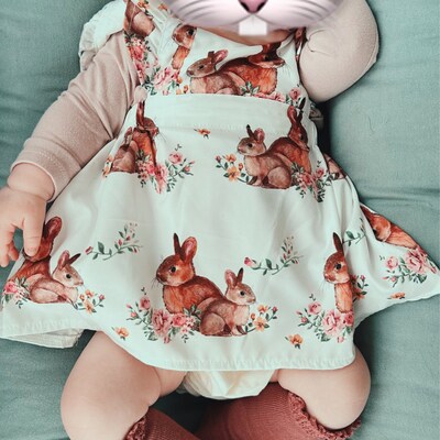 Baby Easter Dress Easter Baby Girl Bunny Dress Toddler Girl Bunny ...