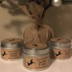 PICK ANY 3 Equestrian Themed Soy Candle Tins, Equestrian Collection ...