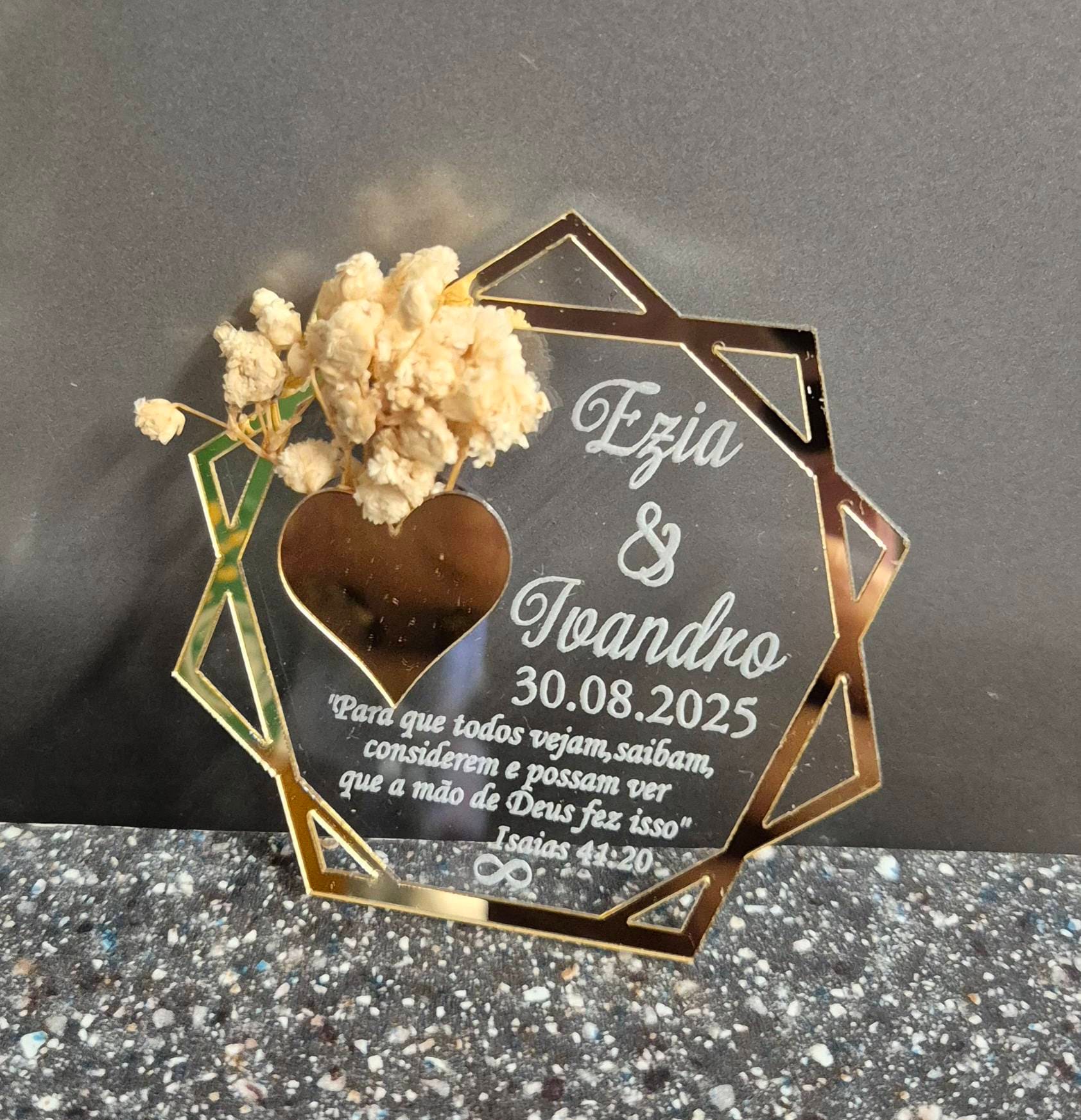 Wedding Magnet, Wedding Favors, Engagement Favors, Anniversary Favors, Plexiglass Magnet