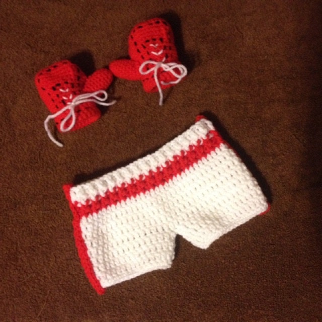 A customer's finished Baby Boxer Crochet Pattern
