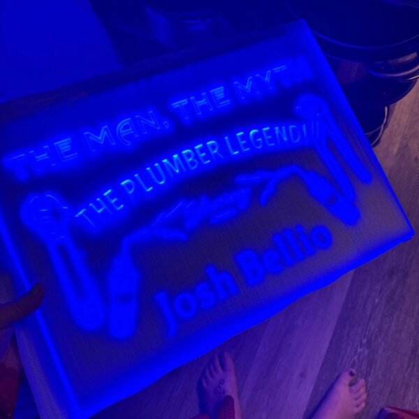 Camper Sweet Camper Illuminated LED Neon Sign Custom Campervan ...