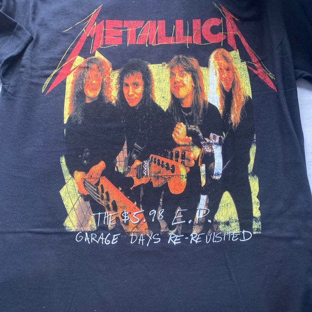 Vintage Metallica Garage Days Band Tee - Rock off Licensed - Etsy